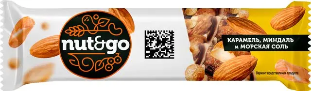 Nut&Go Caramel, Almond, Sea Salt