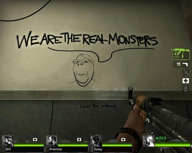 we are the real monsters
получается)))